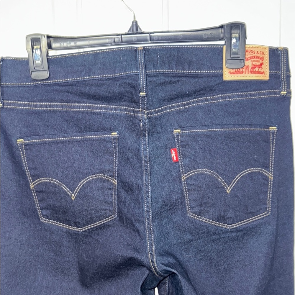 Dark Levi Blue Denim Jeans. Never been worn. No tags. - Picture 7 of 9